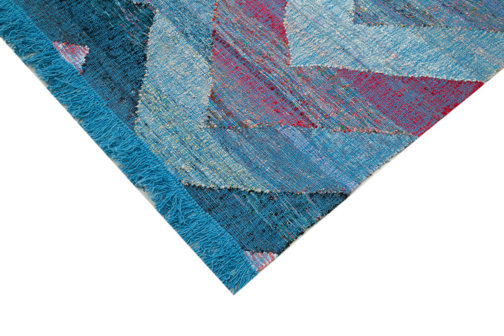 Rug N Carpet - Handwoven Turkish 9' 2'' x 10' 8'' Flatweave Wool Kilim Rug