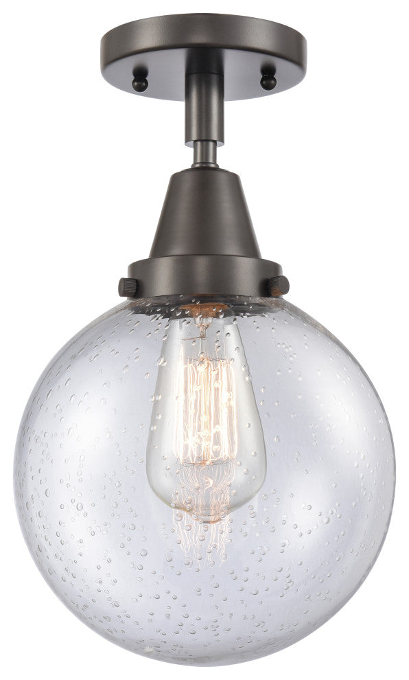 INNOVATIONS LIGHTING 447-1C-OB-G204-8 Beacon Flush Mount