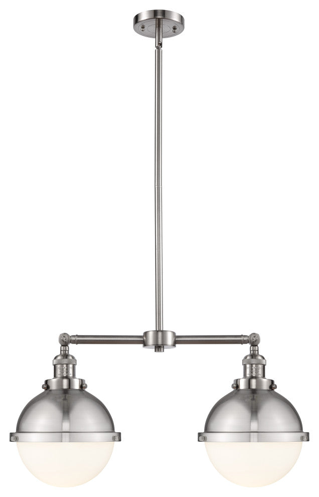 INNOVATIONS 209-SN-HFS-81-SN 2-Light Island Light Brushed Satin Nickel