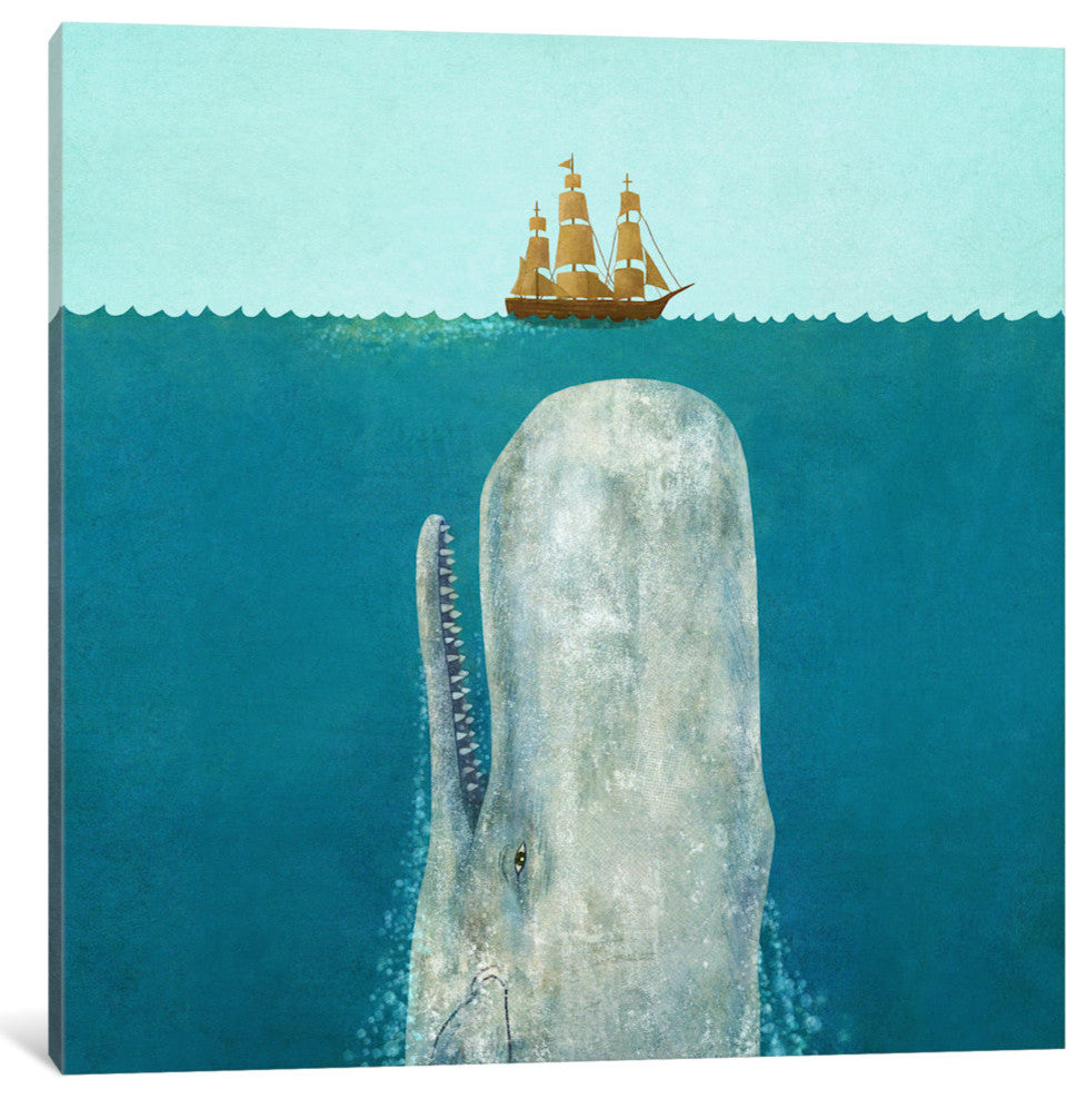 "The Whale Square Gallery" by Terry Fan, 26x26x1.5"