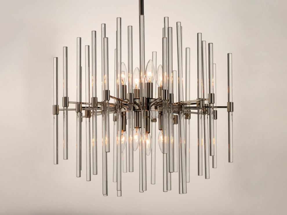 Maxim 38406CL Divine 8 Light 29"W Pendant - Heritage