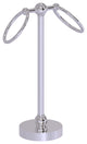 Vanity Top 2 Ring Guest Towel Holder, Polished Chrome