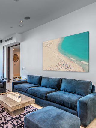 People for Miles Print on Canvas, 152x101 cm