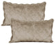 Supersoft Microplush Quilted 4-Piece Bed Spread Set, Oatmeal, King