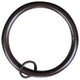 3" Curtain Rings With Eyelets, Bronze, Set of 16