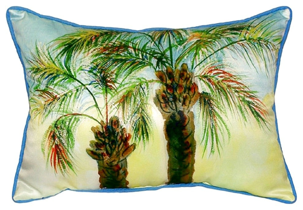 Betsy's Palms Small Indoor/Outdoor Pillow 11x14 - Set of Two
