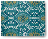 Illuminate Soft Chenille Area Rug, Teal, 8'x10'