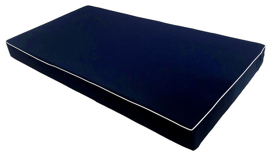 Style5 Twin Contrast Pipe Outdoor Mattress Bolster Slip Cover COMPLETE SET AD101