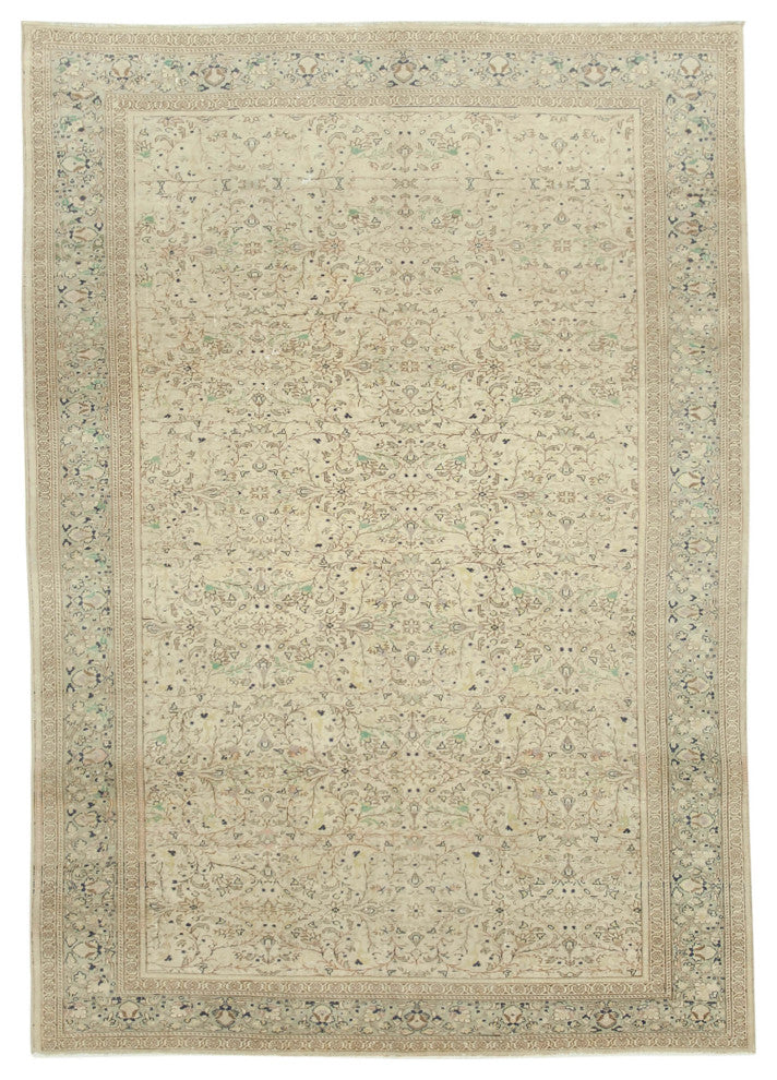 Rug N Carpet - Handmade Oriental 6' 6'' x 9' 2'' Unique Area Rug