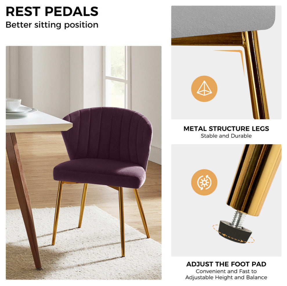 Milia Dining Chair, Purple