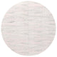 Ahgly Company Indoor Round Mid-Century Modern Area Rugs, 7' Round