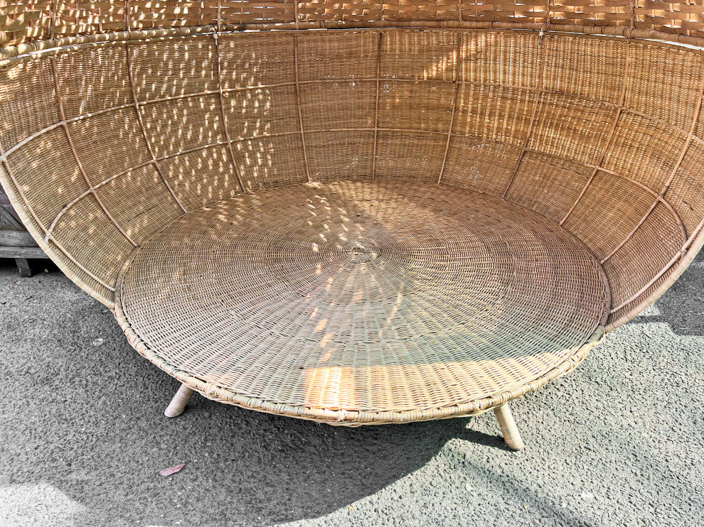 Rattan Weaver Nest Daybed