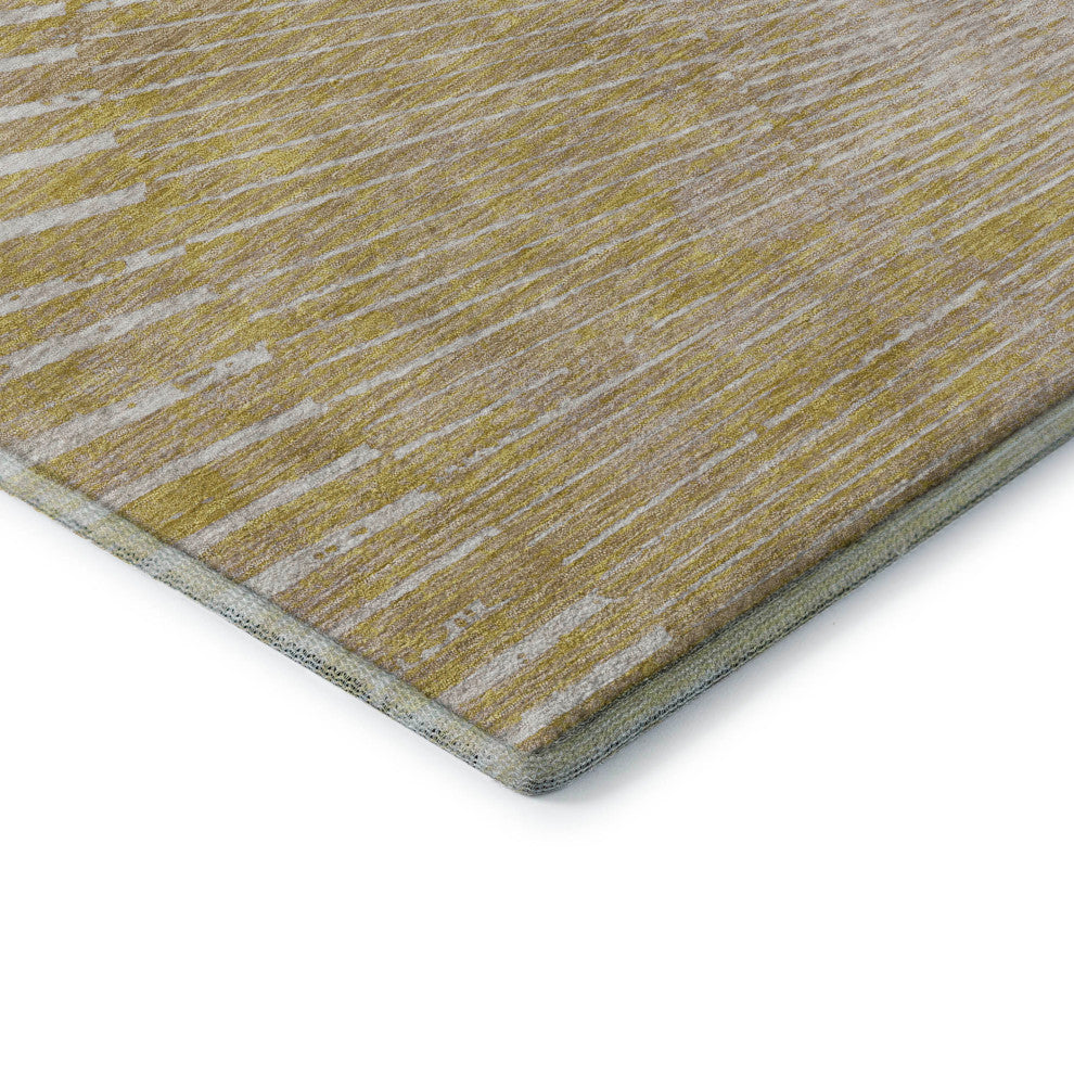 Premium Machine Washable Mayfield AMF542 Wheat 2'3" x 7'6" Runner Rug