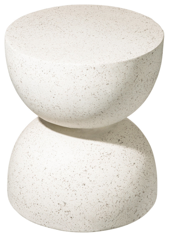 Multi-functionalal MGO Faux Terrazzo Garden Stool or Plant Stand or Accent Table