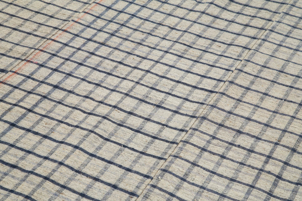 Rug N Carpet - Handwoven Oriental 6' 5'' x 10' 10'' Contemporary Wool Kilim Rug