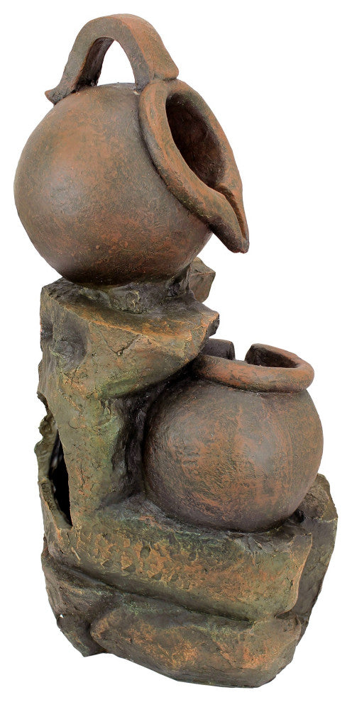 Lataverna Cascading Urns Led Fountain