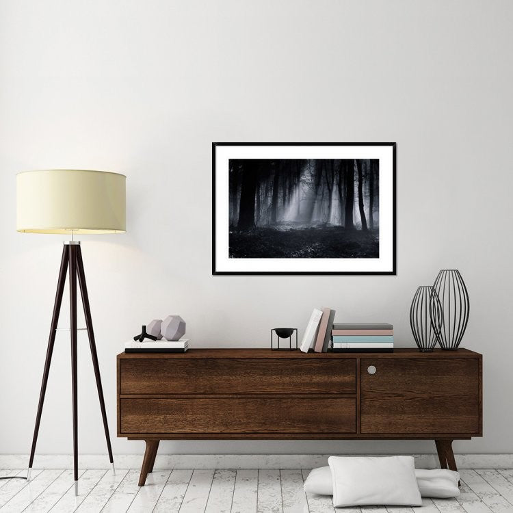 "Capela Forest" Framed Digital Print by Julien Oncete, 44x32"