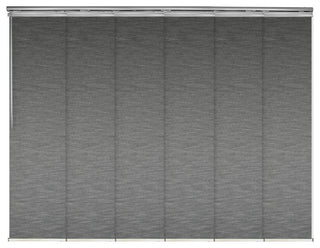 Talha 6-Panel Track Extendable Vertical Blinds 98-130"W