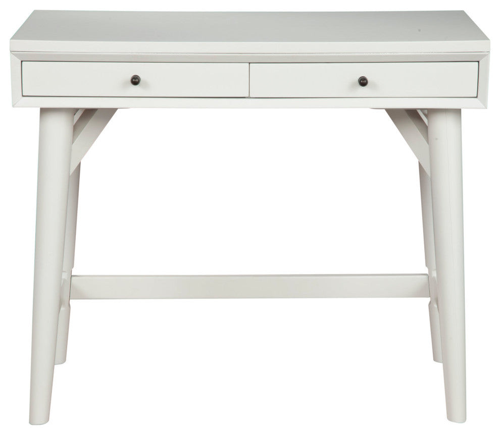Flynn Mini Desk, White