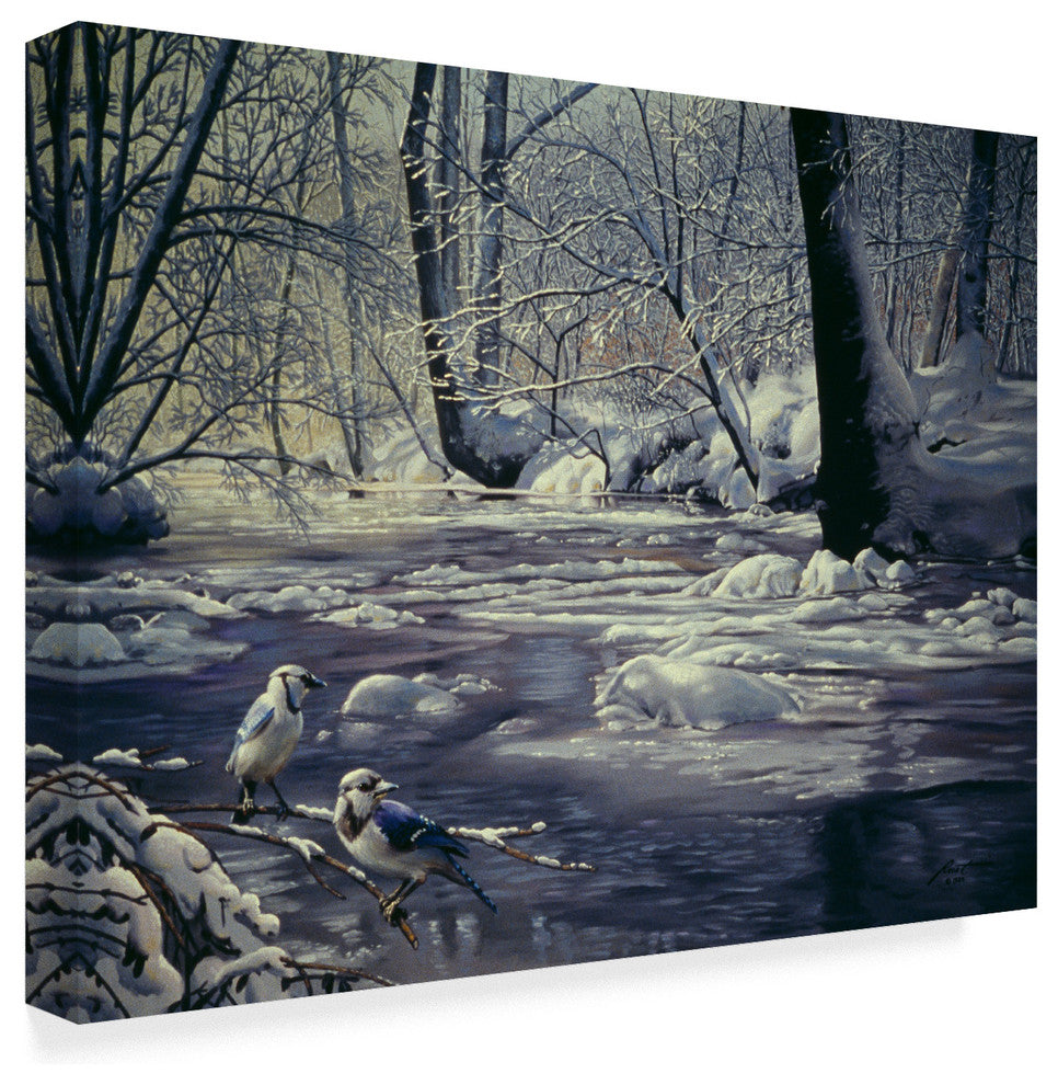 "Winters Wonder" by D. Rusty Rust, Canvas Art