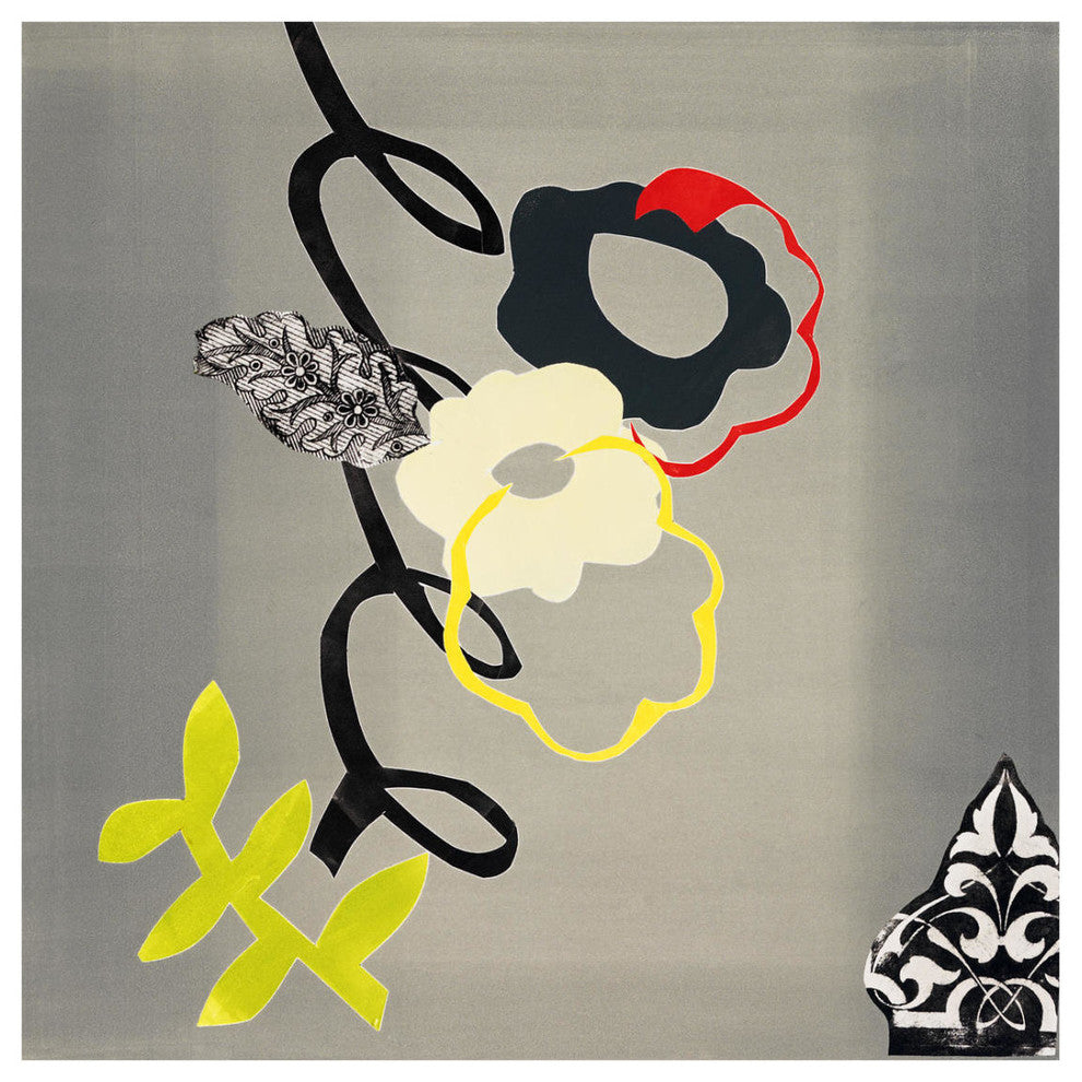 "Simplicity" Digital Paper Print by Joan Elan Davis, 26"x26"