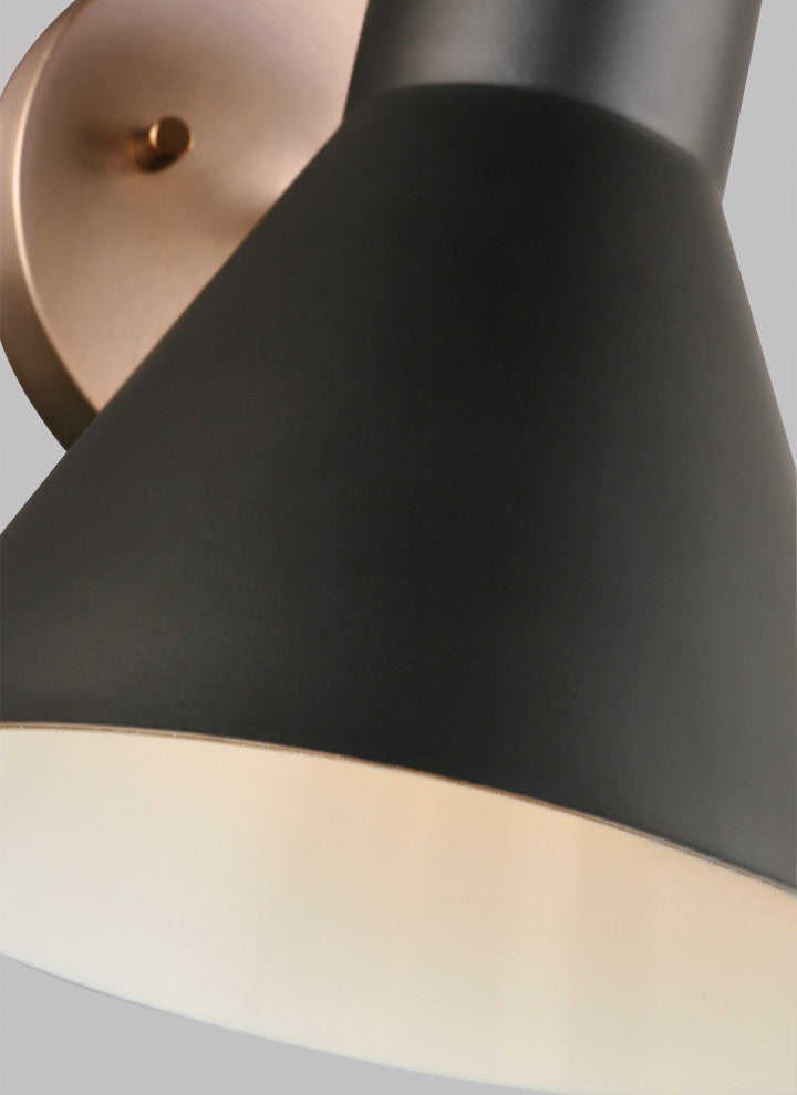 Generation Lighting 4141301EN3 Towner 8" Tall LED Bathroom Sconce - Satin Brass