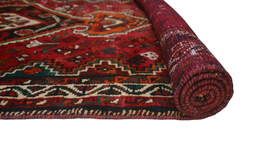 Fine Vintage Distressed Anderson Red Runner