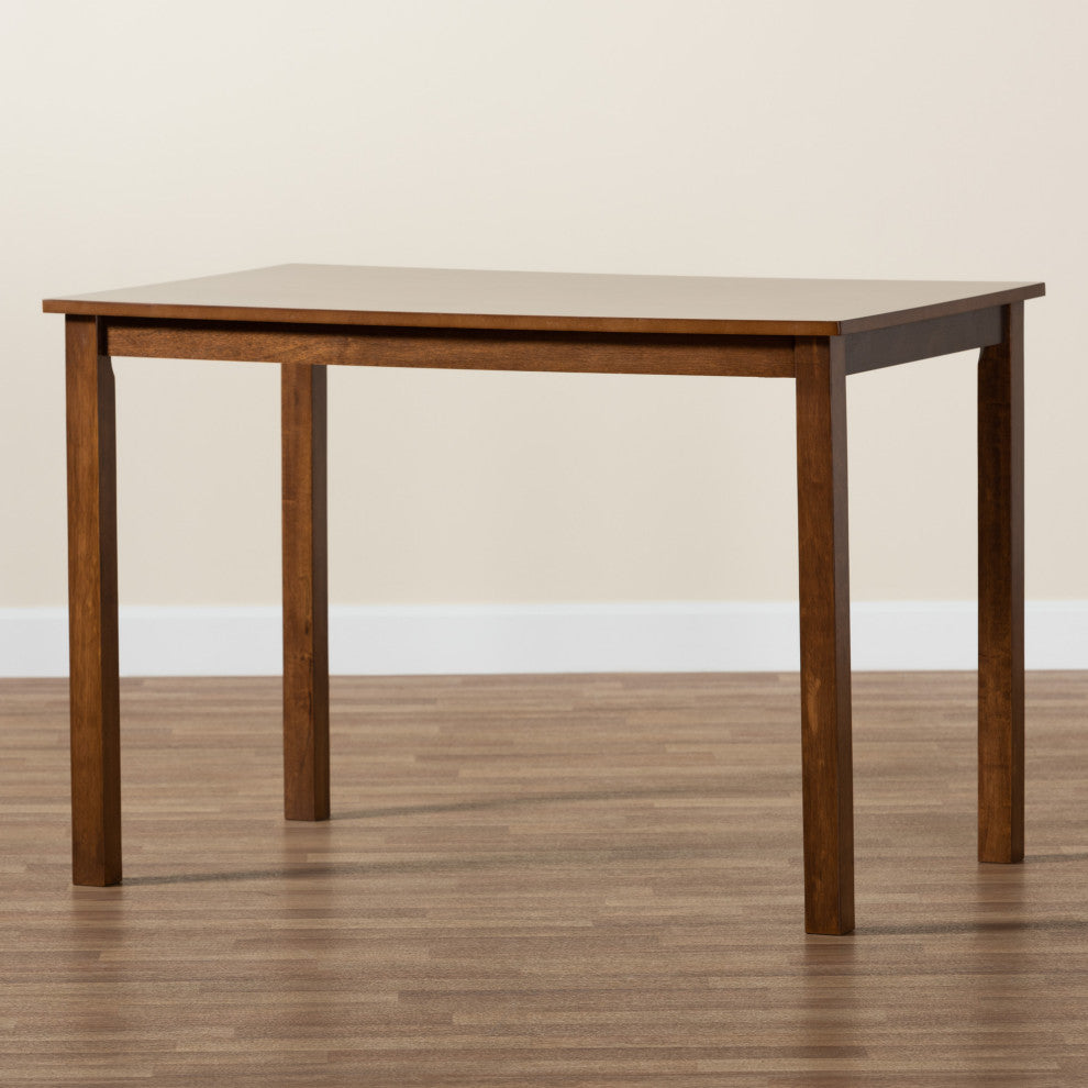 Rebellah 43" Dining Table, Walnut Brown