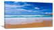 "Serene Atlantic Seashore Portugal" Seashore Canvas Wall Art, 40"x20"