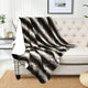 Elite Faux Fur Throw Blanket With Sherpa Backing, Claire, 60" X 80"