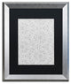 Hello Angel ''Kaleidoscope Three'' Art, Silver Frame, Black Mat, 20x16