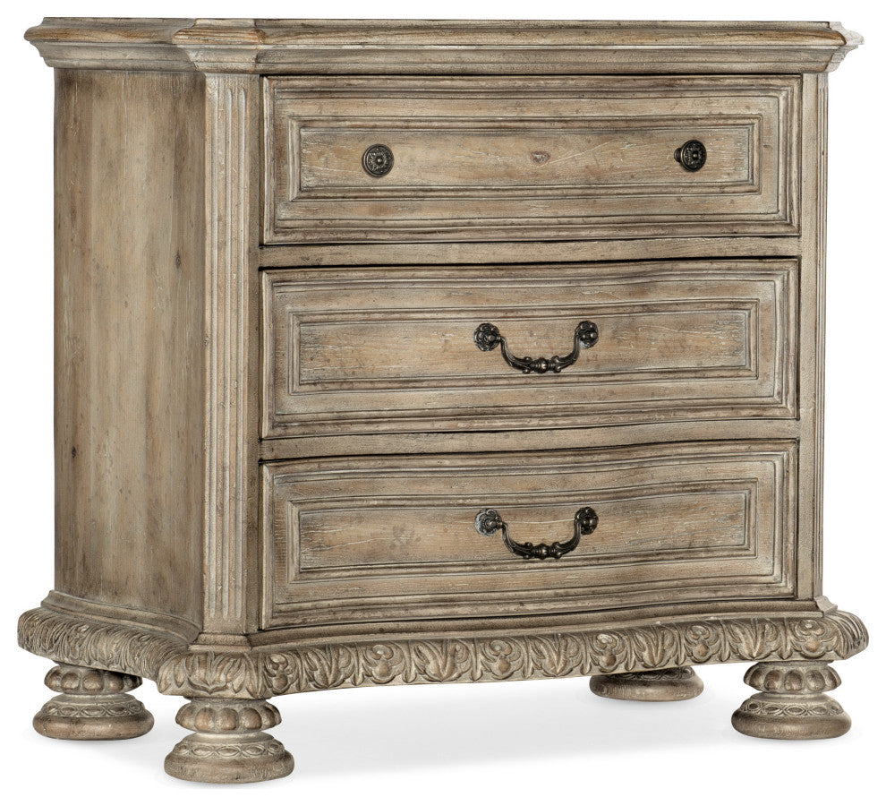 Castella 3 Drawer Nightstand