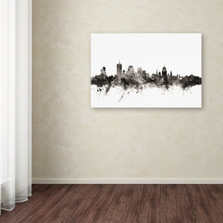 Michael Tompsett 'Quebec Canada Skyline' Canvas Art, 16" x 24"