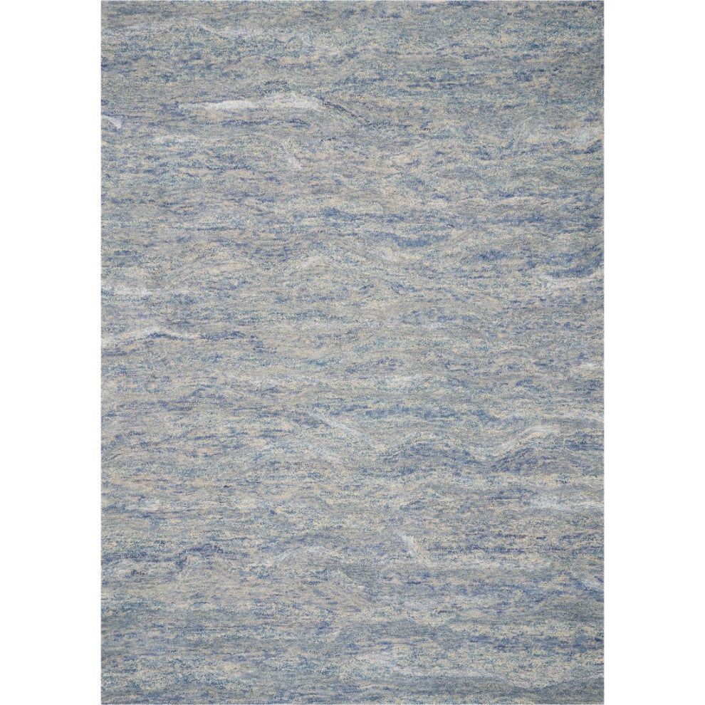KAS Serenity 1254 Ocean Blue Breeze Area Rug, 5'x7'