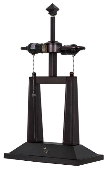 Meyda lighting 21579 19" 2 Clmn Msn Table Base/2LT"S"Pc
