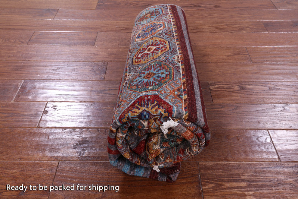 Khorjin Super Kazak Handmade Wool Rug 5' 0" X 7' 1" Q10220