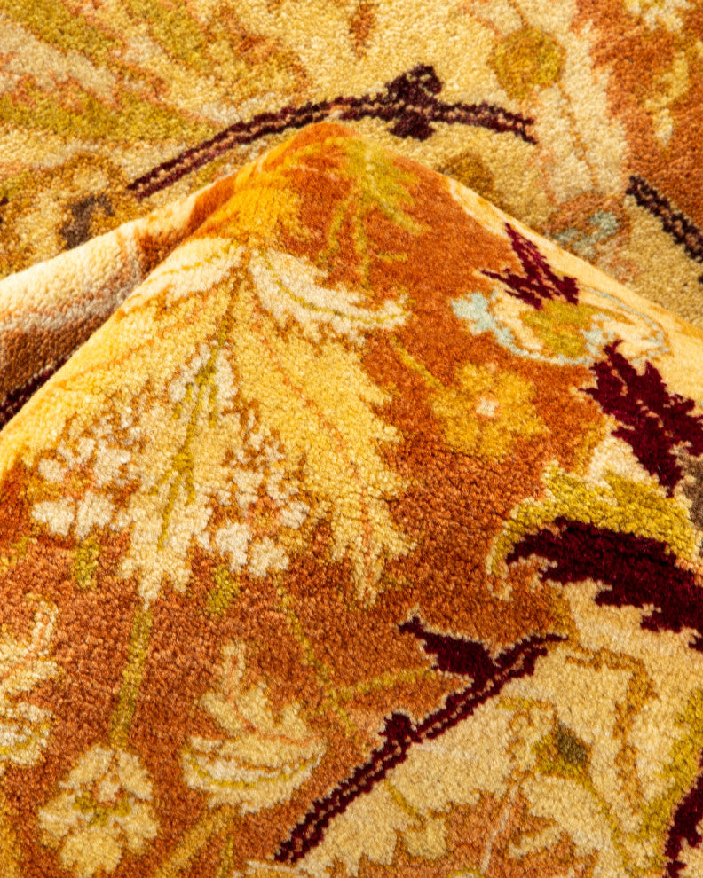 Mogul, One-of-a-Kind Hand-Knotted Area Rug Brown, 6' 1" x 8' 10"