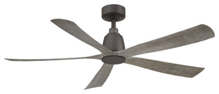 Fanimation Kute5 52" Ceiling Fan, Matte Greige