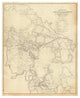 "Civil War - White House To Harrisons Landing, 1862" Paper Art, 20"x24"