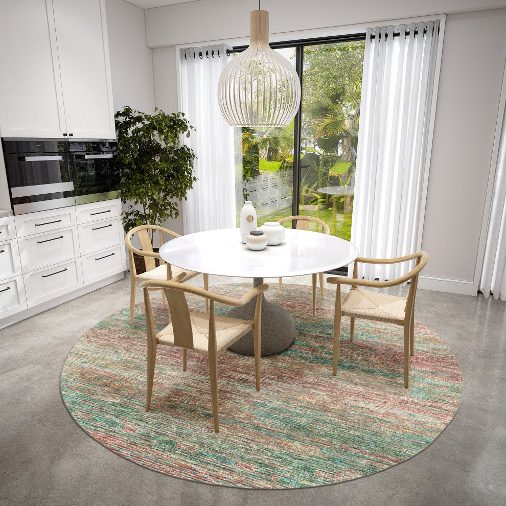 Dalyn Ciara CR1 Mocha 6'x6' Round Rug