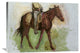 "Sketch For Cowboys In The Badlands" Artwork, 36" x 25"