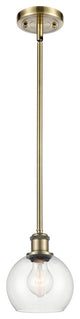 Innovations Lighting 516-1S-AB-G122-6-LED Athens 1 Light 6" Mini Pendant
