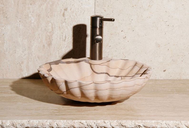 V-VSH17 Sand Dune Honed Vessel Sink