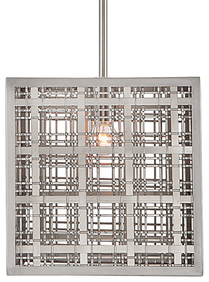 Uttermost Pendleton 1 Light Nickel Pendant