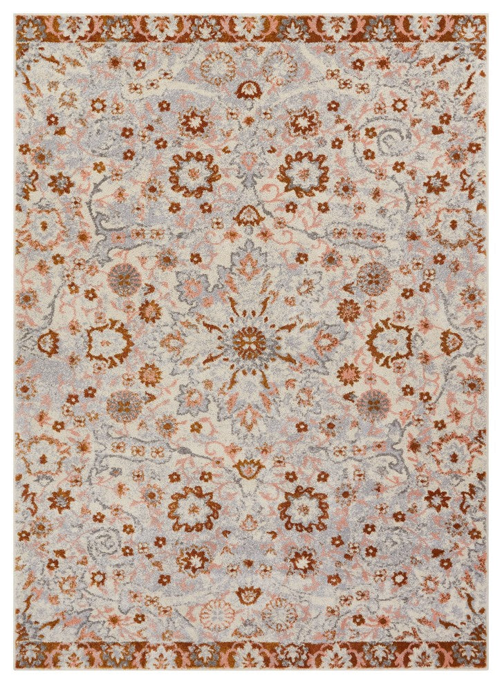 Well Woven Laurent Wonderly Modern Vintage Oriental Beige Area Rug