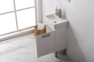 Stella Modern White 16.5" Single Sink Vanity