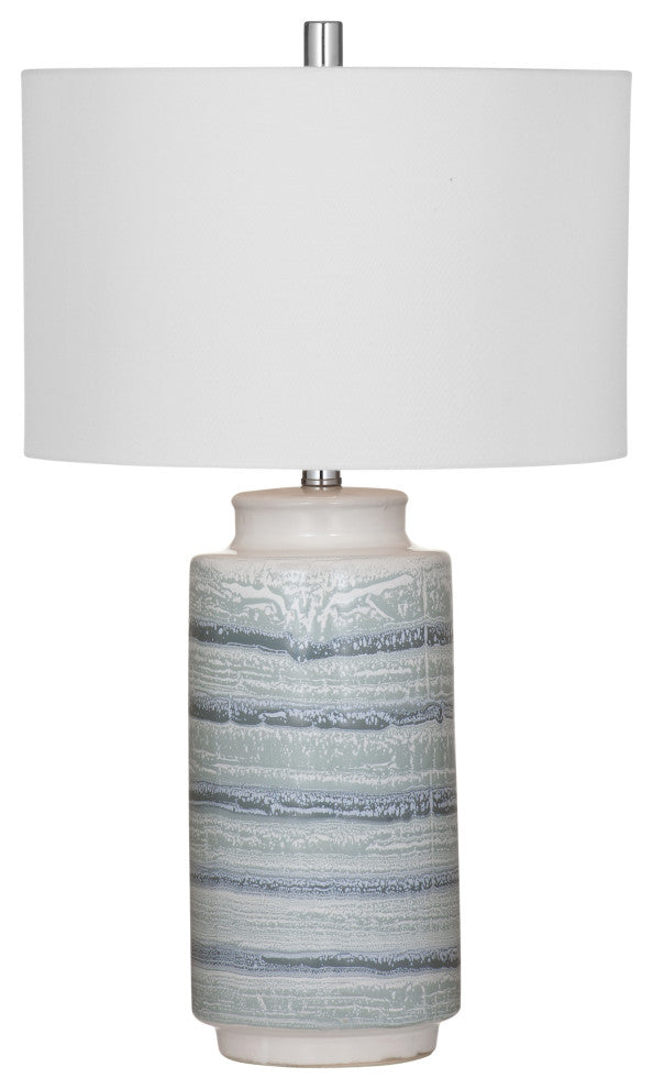 Brizi Table Lamp Blue/Cream
