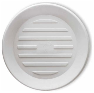 Universal Round Plant Saucer, Drip Tray, Inner Diameter 15" x Outer 20", White