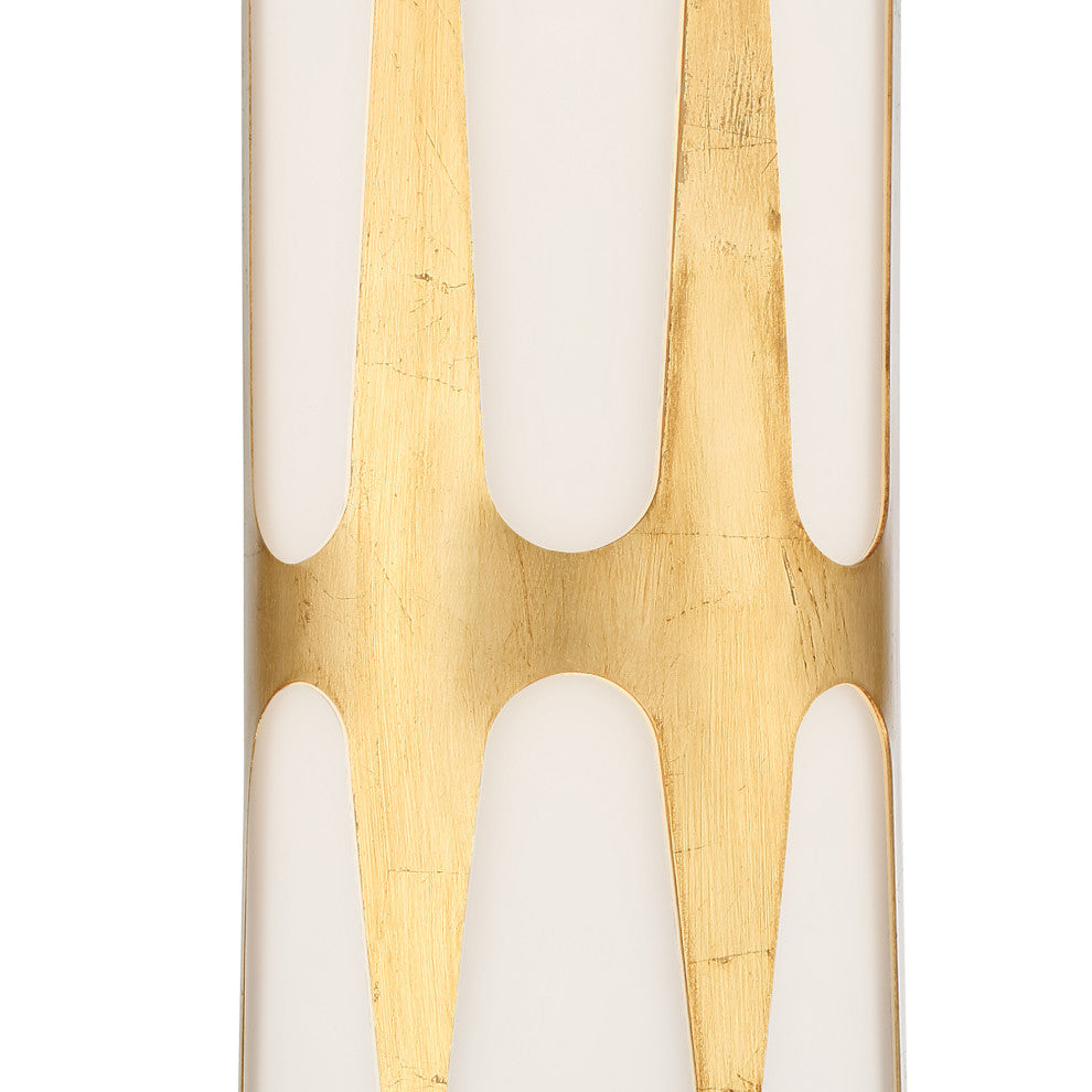 Royston 2 Light Antique Gold Wall Mount