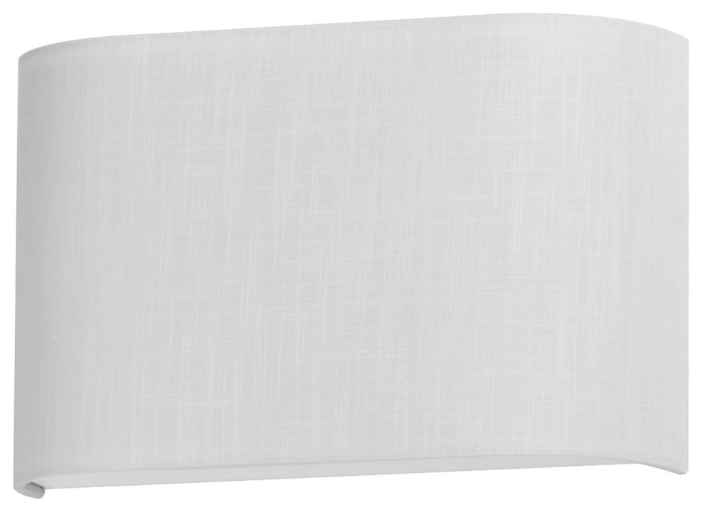 Maxim 10229 Prime 8" Tall LED Wall Sconce - White Linen